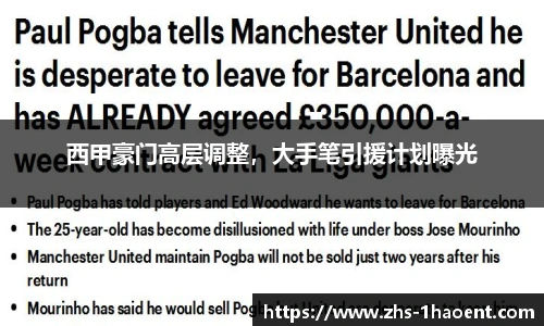 西甲豪门高层调整，大手笔引援计划曝光